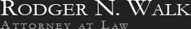 Rodger Walk Cincinnati Attorney at Law